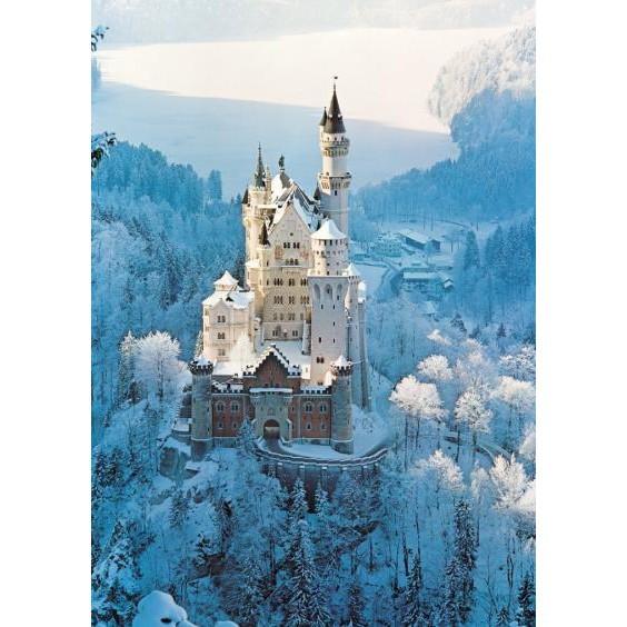 Ravensburger Dėlionė 1500 vnt. - Pilis žiemą aprašymas - Prekės nuotrauka