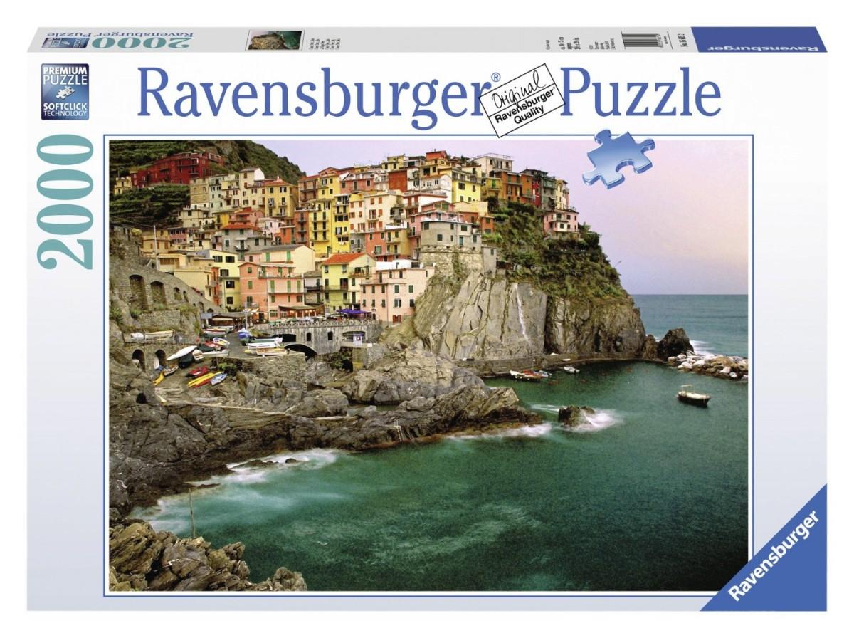 Ravensburger dėlionė „Manarola, Cinque Terre“, 2000 det.