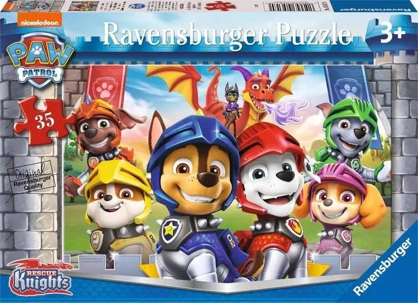 Ravensburger Dėlionė 35 vnt. - Šunyčiai patruliai (PAW Patrol) aprašymas - Prekės nuotrauka