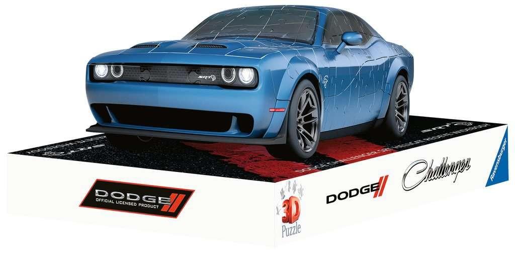 Ravensburger 3D Dėlionė 163 vnt. - Dodge Challenger Hellcat automobilis