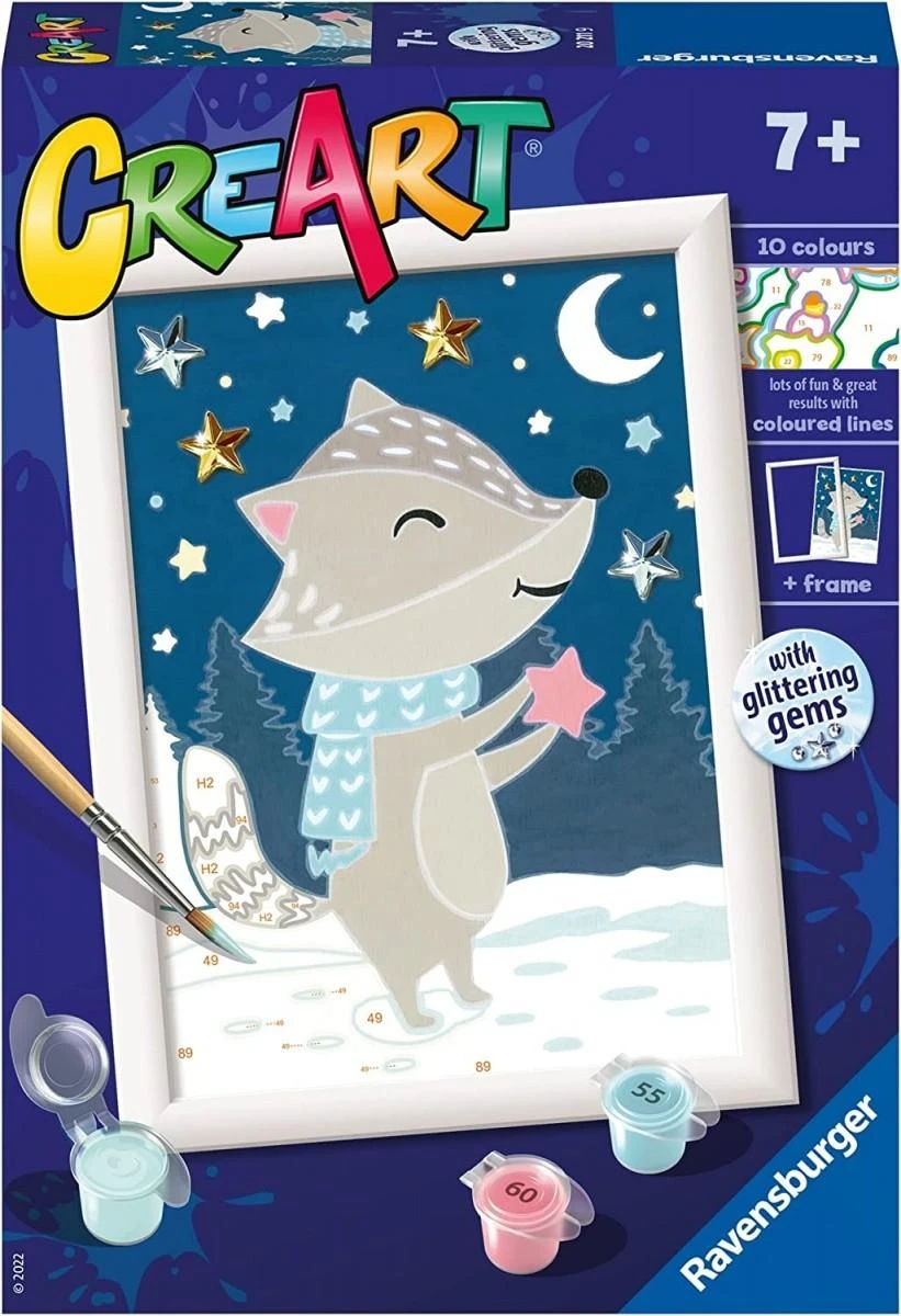 Ravensburger CreArt mielas barsukas 20211
