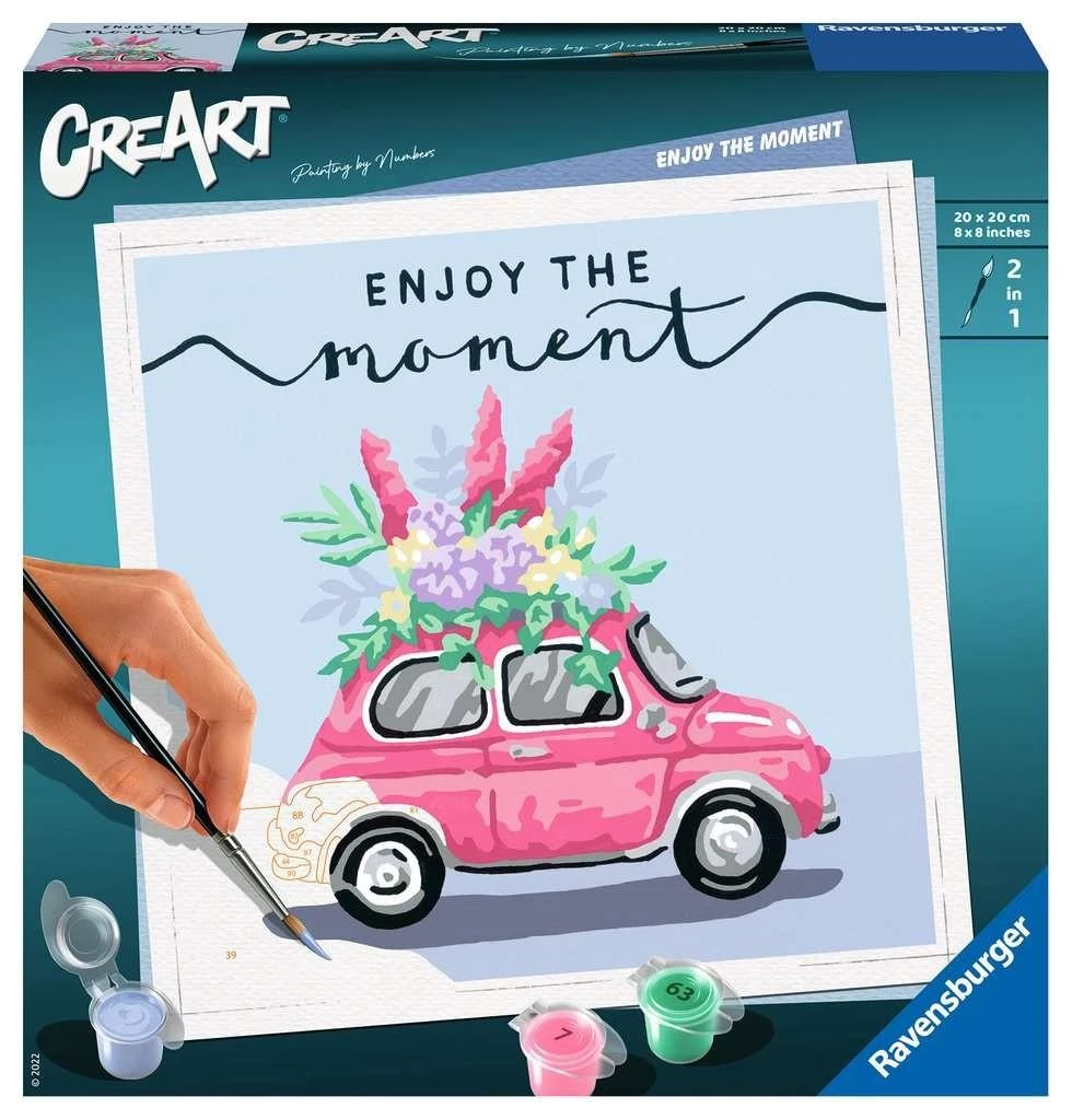 Ravensburger 201167 CreArt Tapyba pagal skaičius 20x20cm
