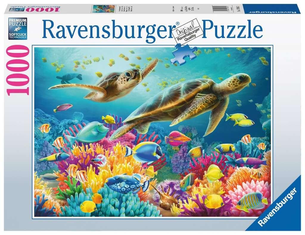 Ravensburger Dėlionė 1000 vnt. - Povandeninis pasaulis aprašymas - Prekės nuotrauka