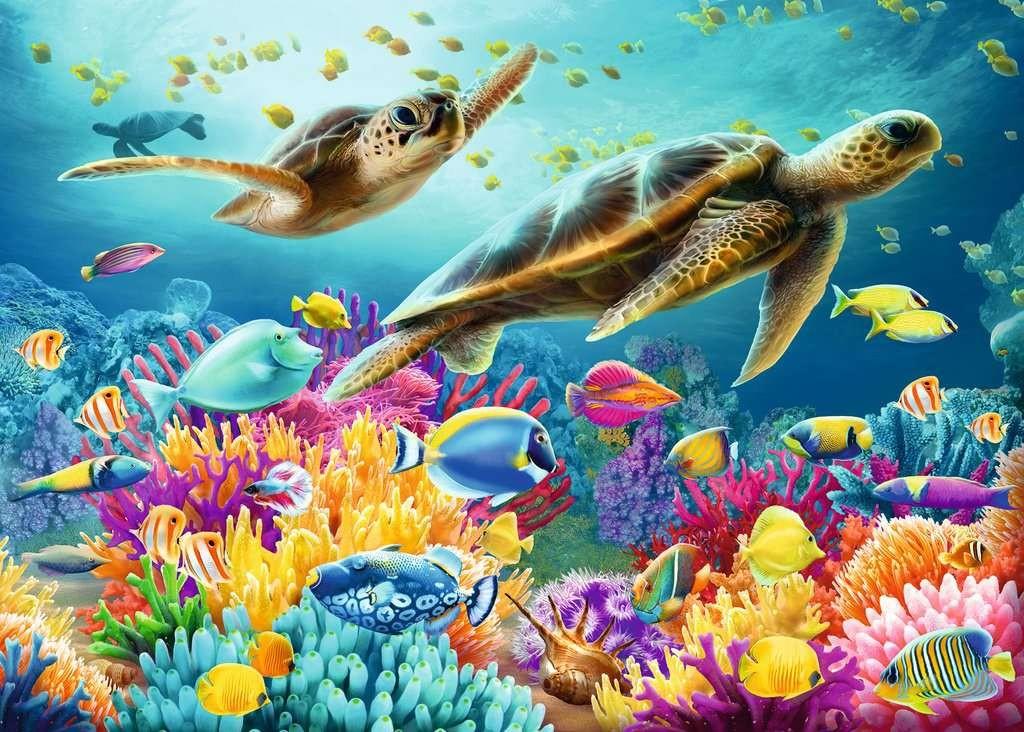 Ravensburger Dėlionė 1000 vnt. - Povandeninis pasaulis aprašymas - Prekės nuotrauka
