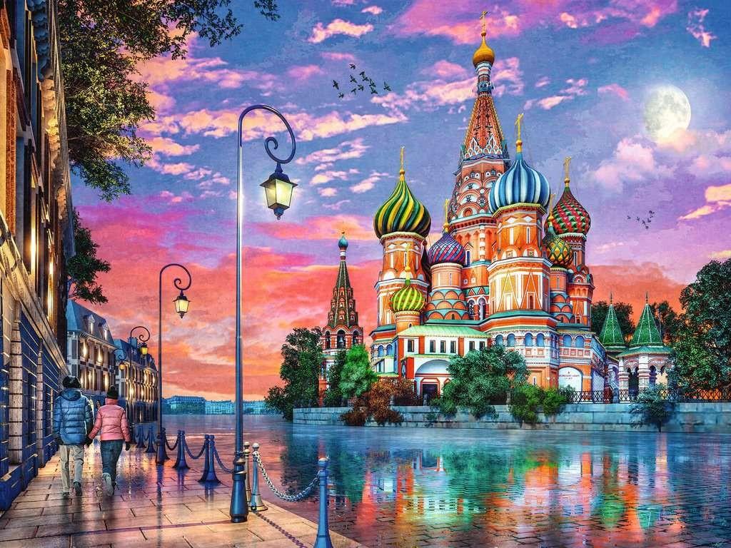 Ravensburger Dėlionė 1500 vnt. - Maskva aprašymas - Prekės nuotrauka