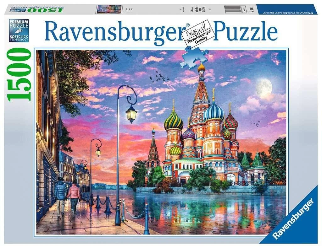 Ravensburger Dėlionė 1500 vnt. - Maskva aprašymas - Prekės nuotrauka