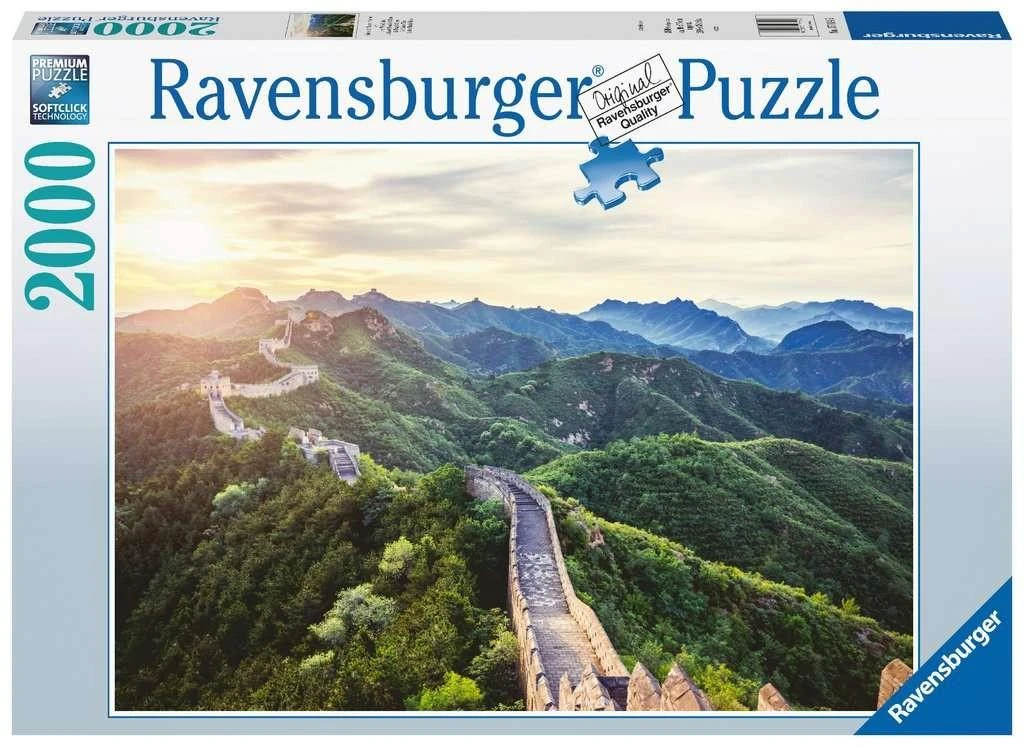 Ravensburger Dėlionė 2000 vnt. - Didžioji Kinijos siena aprašymas - Prekės nuotrauka