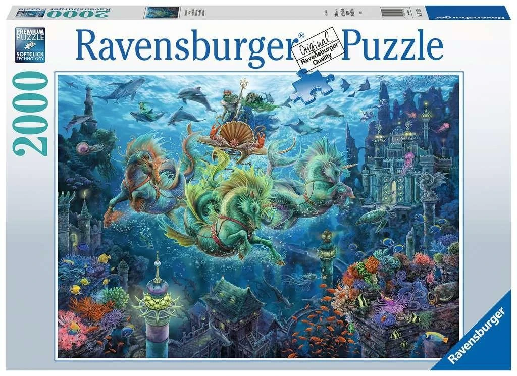 Ravensburger Dėlionė 2000 vnt. - Po vandeniu aprašymas - Prekės nuotrauka