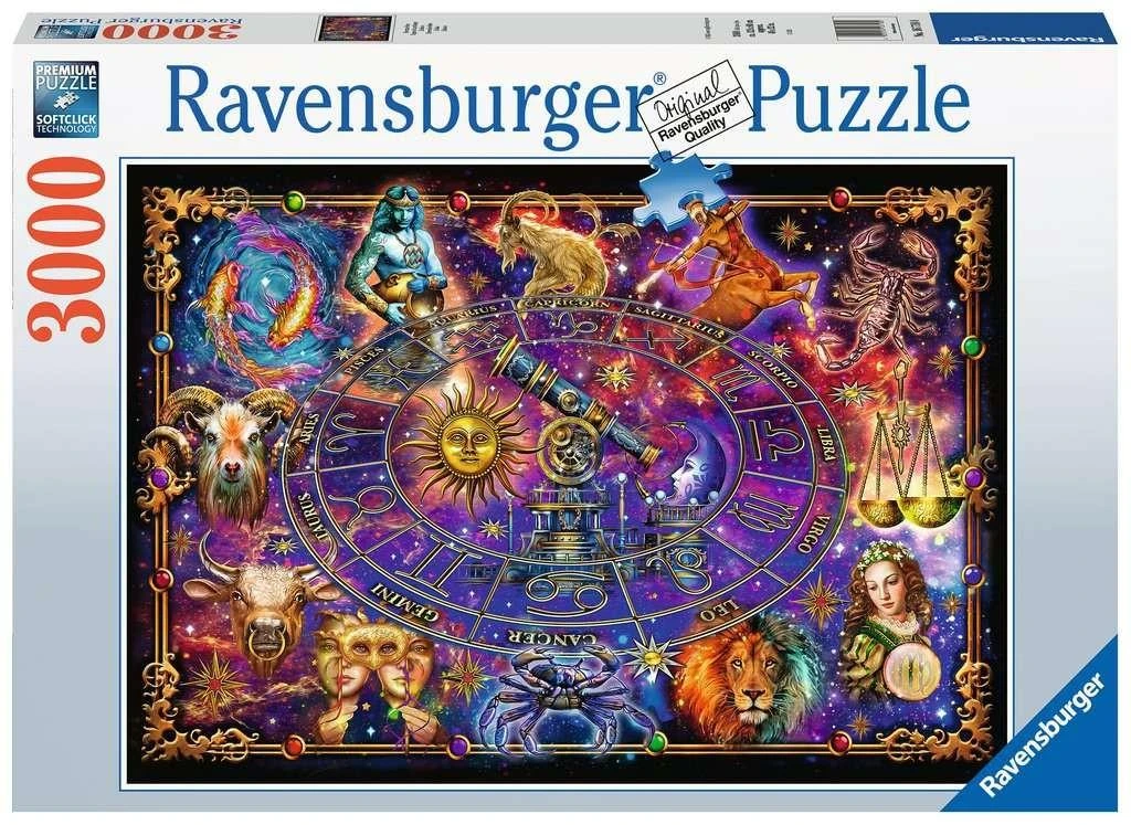 Ravensburger Dėlionė 3000 vnt. - Zodiako ženklai aprašymas - Prekės nuotrauka