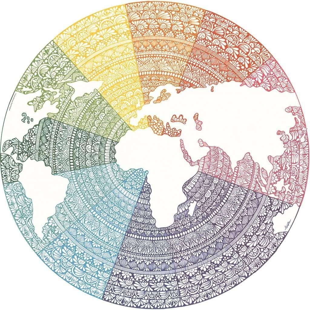 Ravensburger Dėlionė 500 vnt. - Mandala aprašymas - Prekės nuotrauka