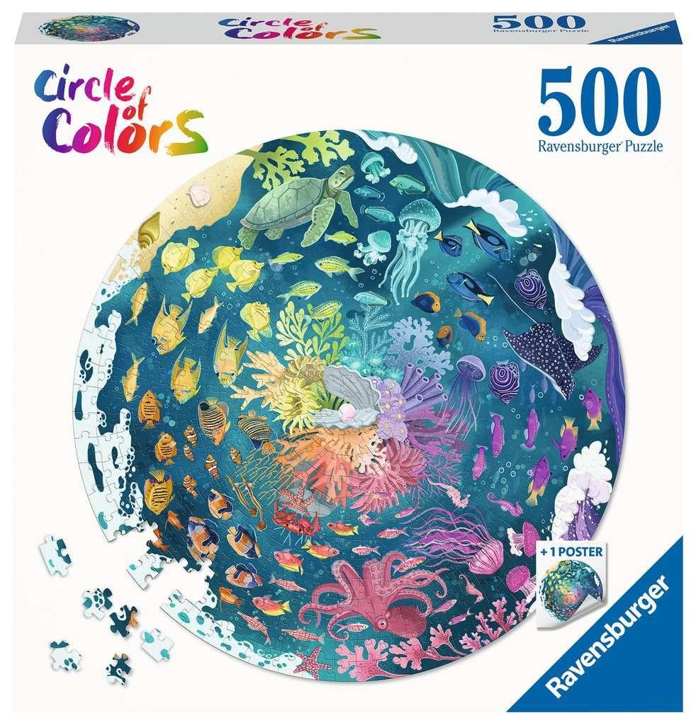 Ravensburger Dėlionė 500 vnt. - Vandenynas aprašymas - Prekės nuotrauka