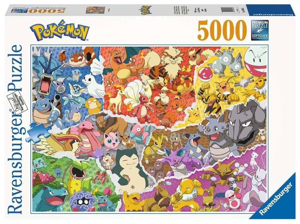Ravensburger Dėlionė 5000 vnt. - Pokemonai aprašymas - Prekės nuotrauka
