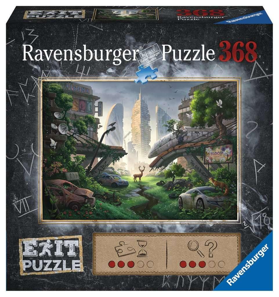 Ravensburger EXIT Dėlionė 368 vnt. - Apleistas miestas aprašymas - Prekės nuotrauka