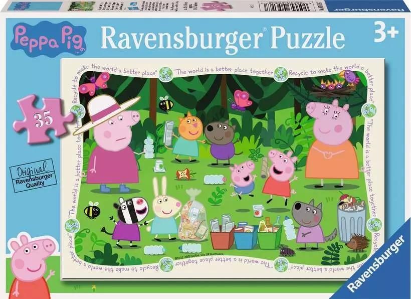 Ravensburger Dėlionė 35 vnt. - Kiaulytė Peppa aprašymas - Prekės nuotrauka