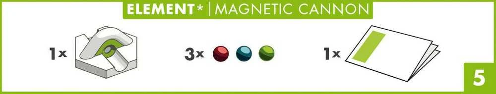 Ravensburger GraviTrax prailginimo rinkinys Gauß Gun