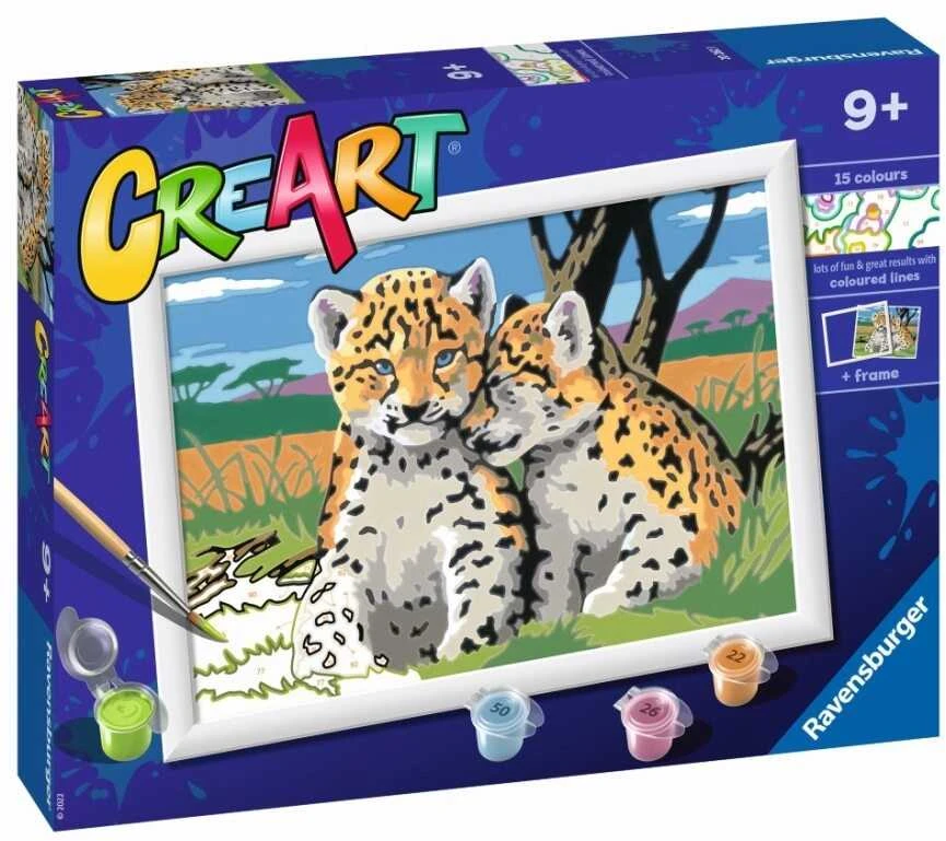 Tapymas pagal skaičius Safari Friends 20262 Ravensburger