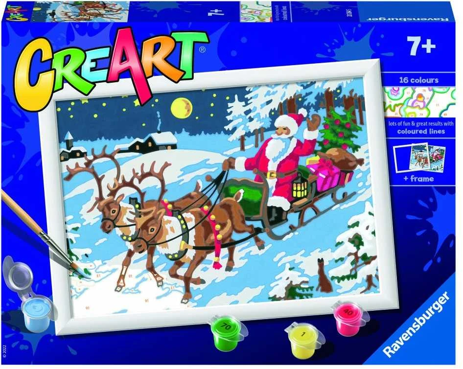 Tapymas pagal skaičius CreArt The Night Before Christmas 20264 Ravensburger
