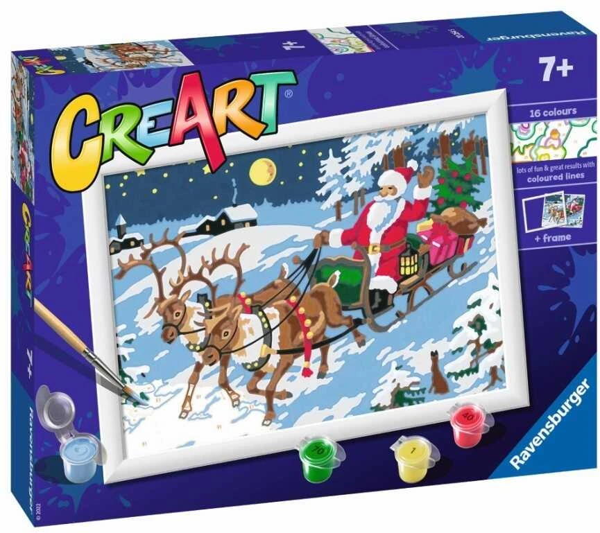 Tapymas pagal skaičius CreArt The Night Before Christmas 20264 Ravensburger