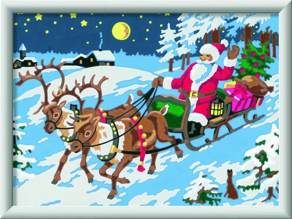 Tapymas pagal skaičius CreArt The Night Before Christmas 20264 Ravensburger