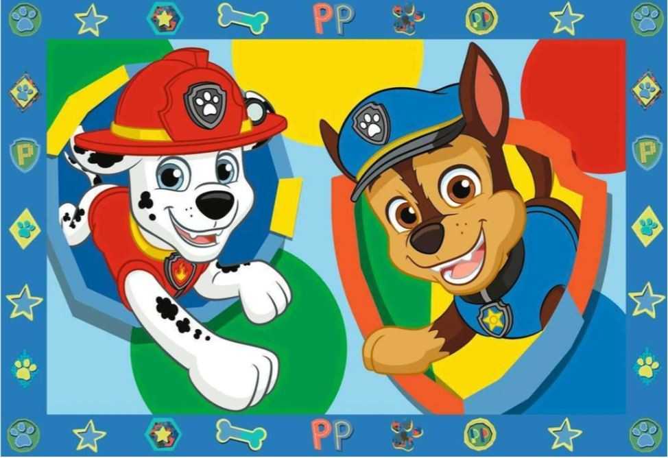 Dėlionė Ravensburger RAV CreArt vaikams Junior:Psi Patrol 23553