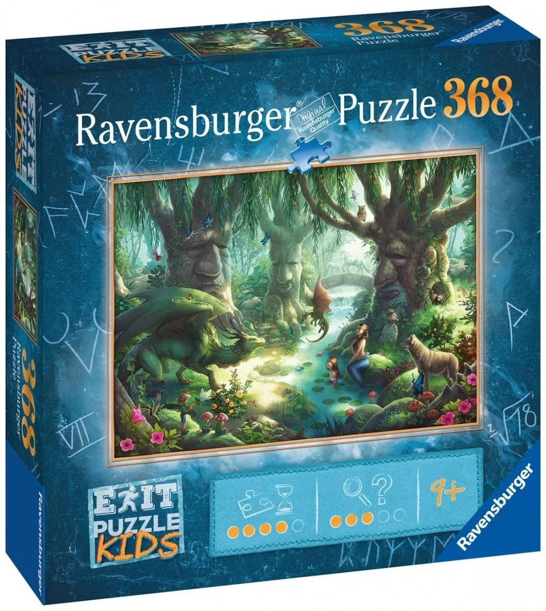 Ravensburger "EXIT" Dėlionė 368 vnt. - Magiškas miškas