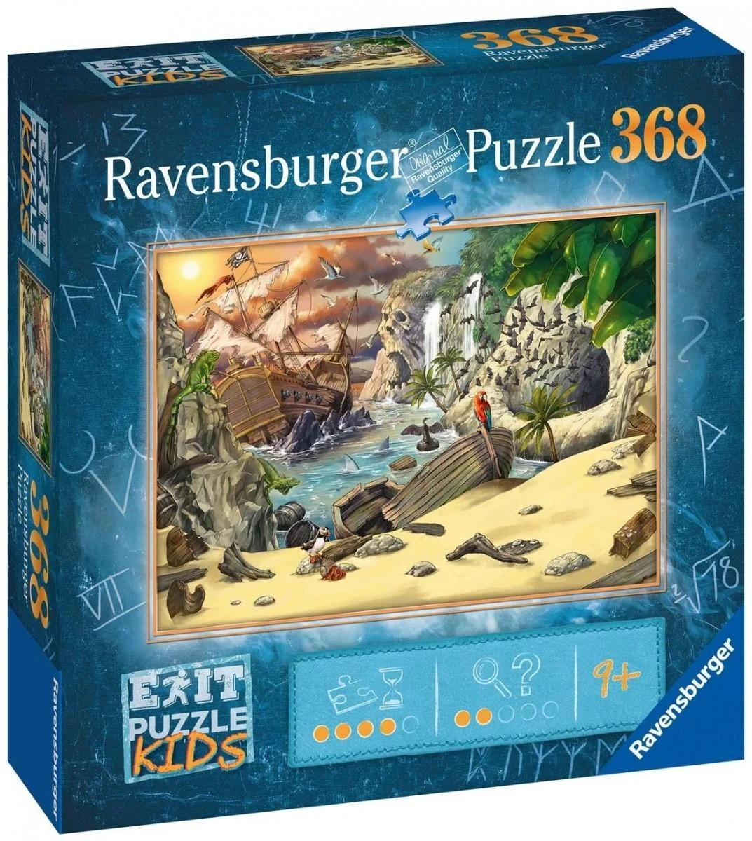 Ravensburger "EXIT" Dėlionė 368 vnt. - Piratai