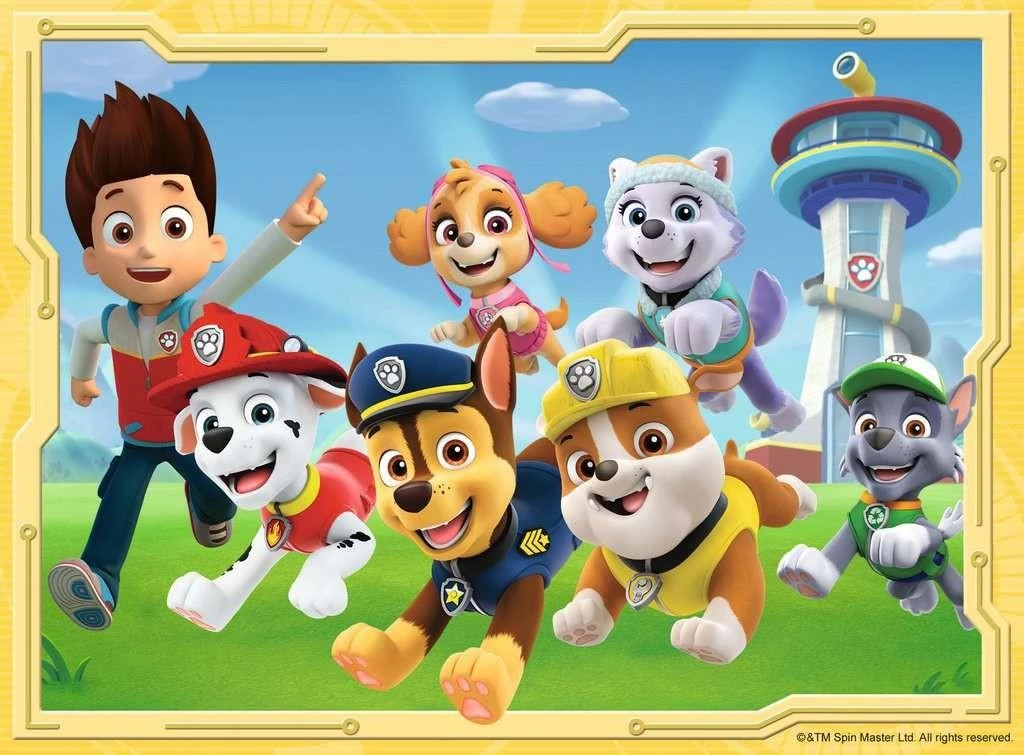 Ravensburger Dėlionė 72 vnt. - Šunyčiai patruliai (PAW Patrol)