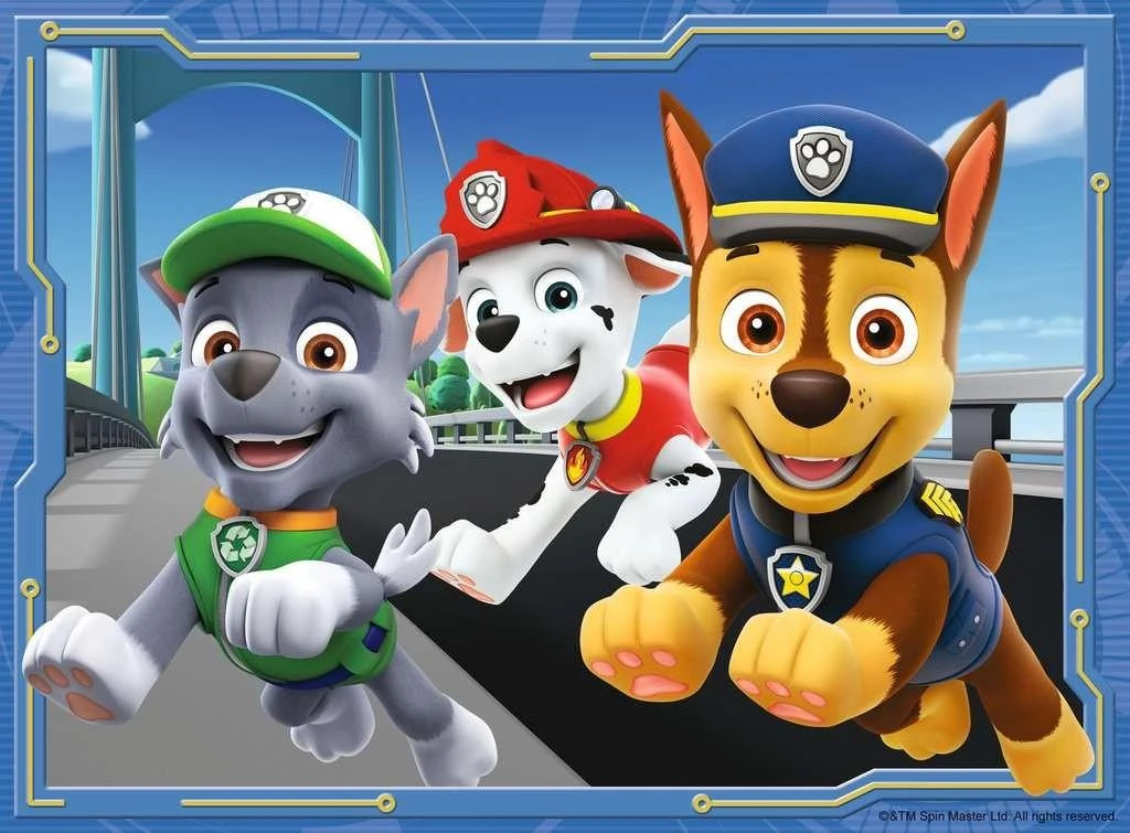 Ravensburger Dėlionė 72 vnt. - Šunyčiai patruliai (PAW Patrol)