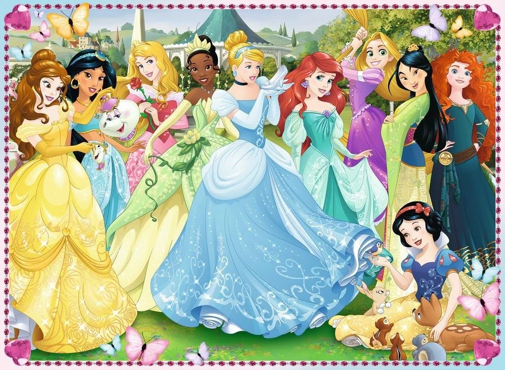 Ravensburger Dėlionė 100 vnt. - Nuostabios princesės aprašymas - Prekės nuotrauka