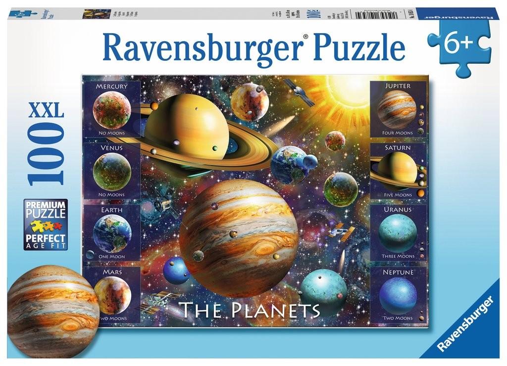 Ravensburger Dėlionė 100 vnt. - Planetos aprašymas - Prekės nuotrauka