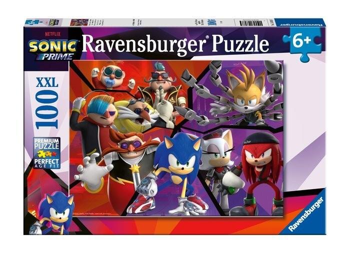Ravensburger Dėlionė 100 vnt. - Sonic Prime aprašymas - Prekės nuotrauka