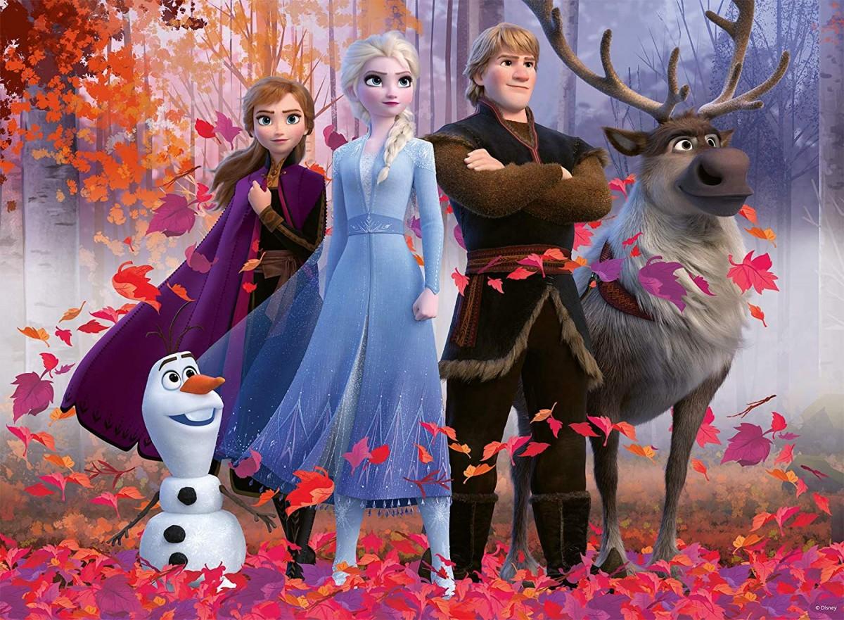 Ravensburger Dėlionė 100 vnt. -  Frozen 2: Miško magija aprašymas - Prekės nuotrauka