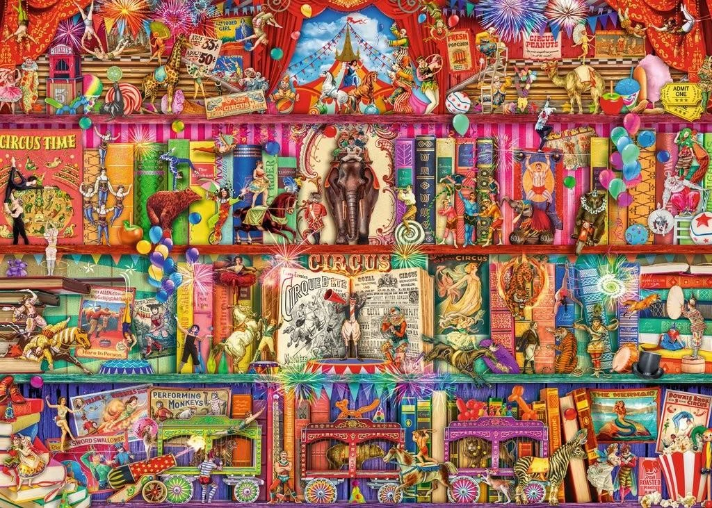 The Greatest Show on Earth 1000 Piece Puzzle - RAVENSBURGER dėlionė