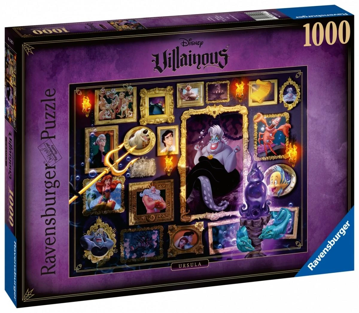 Ravensburger "Villainous" Dėlionė 1000 vnt. - Uršulė