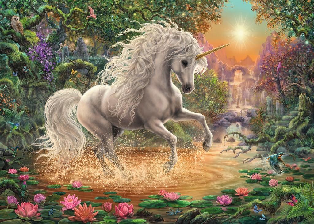 Ravensburger Dėlionė 1000 vnt. - Mistinis vienaragis