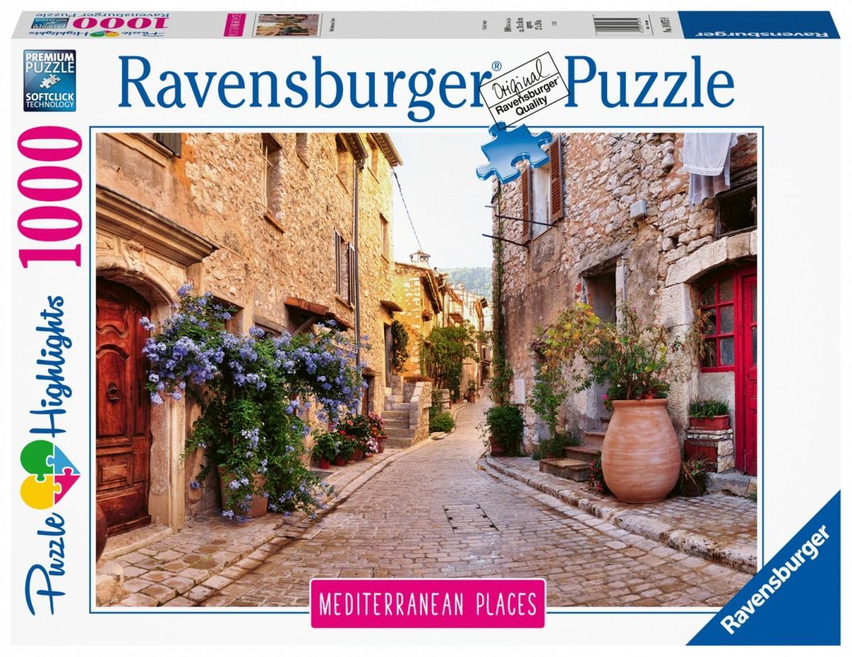 Ravensburger Dėlionė 1000 vnt. - Viduržemio jūros regiono Prancūzija aprašymas - Prekės nuotrauka