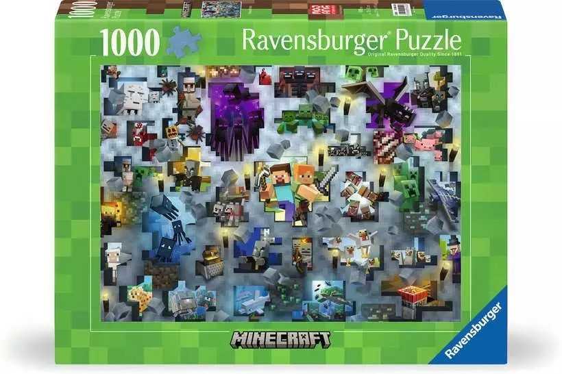 Ravensburger Dėlionė 1000 vnt. - Minecraft aprašymas - Prekės nuotrauka