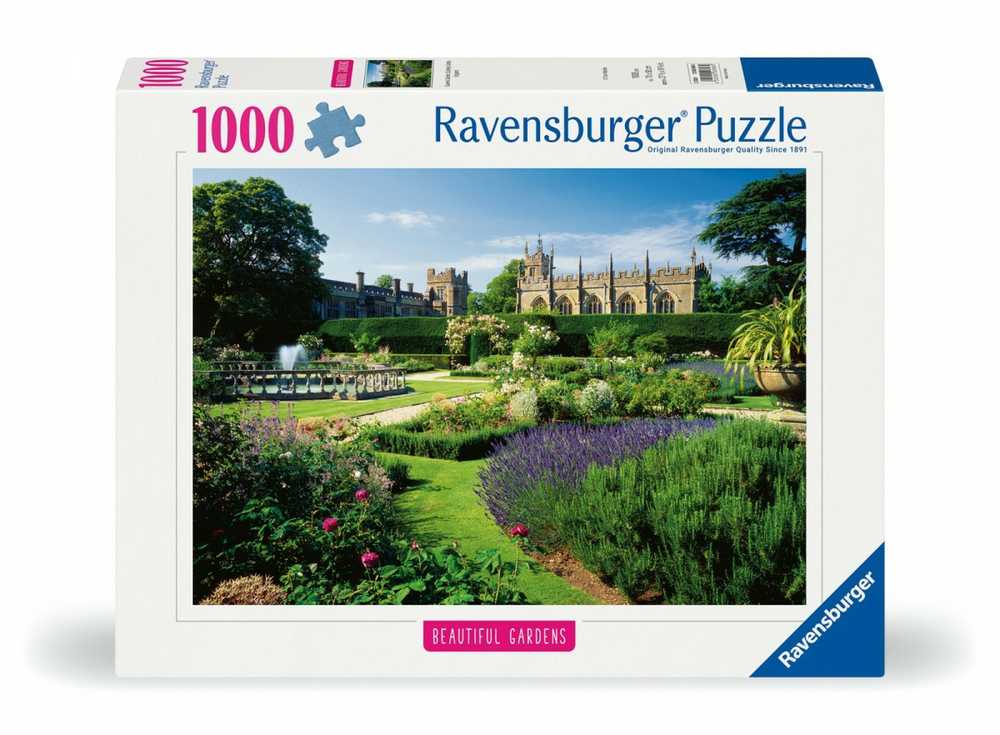 Ravensburger Dėlionė 1000 vnt. - Karalienės sodas Anglijoje aprašymas - Prekės nuotrauka