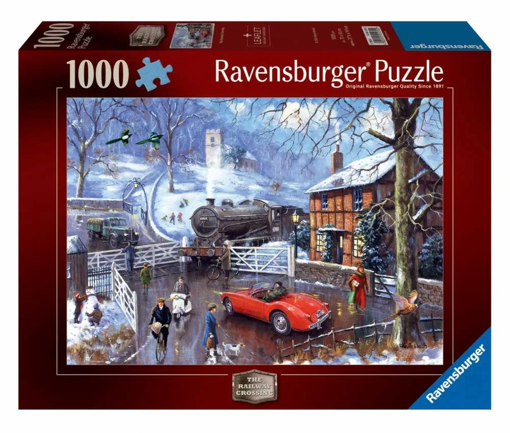 Ravensburger Dėlionė 1000 vnt. - Žiemos stotis
