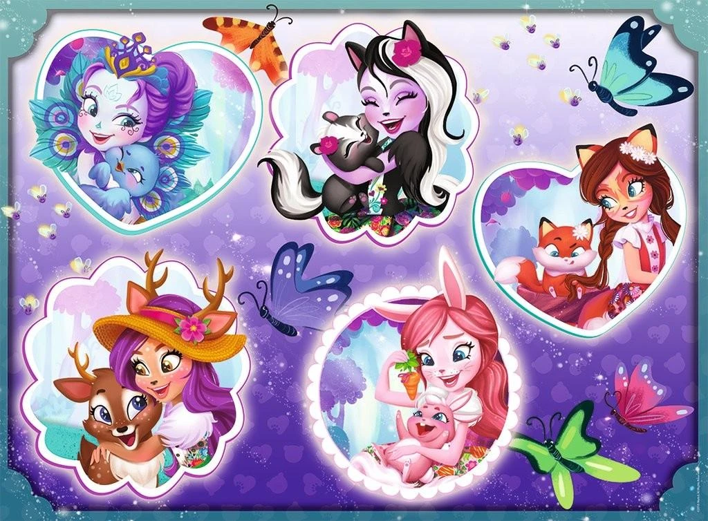 Puzzle 150 Enchantimals II - RAVENSBURGER dėlionė