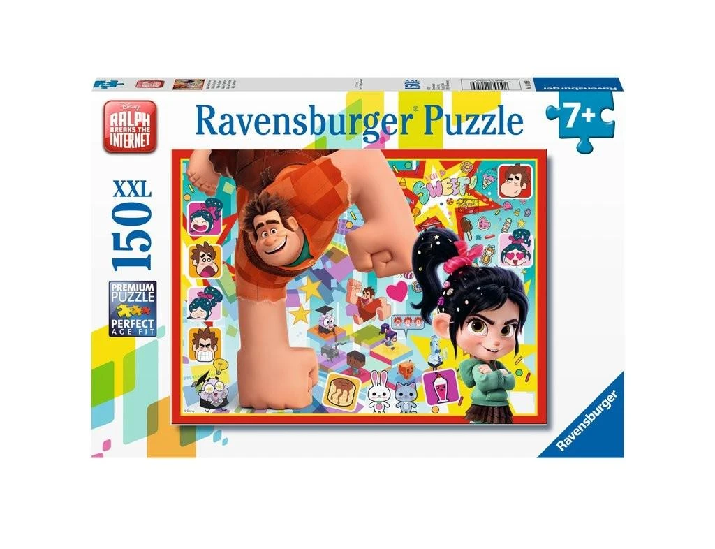 Puzzle 150 XXL Disney Wreck it Ralph - RAVENSBURGER dėlionė