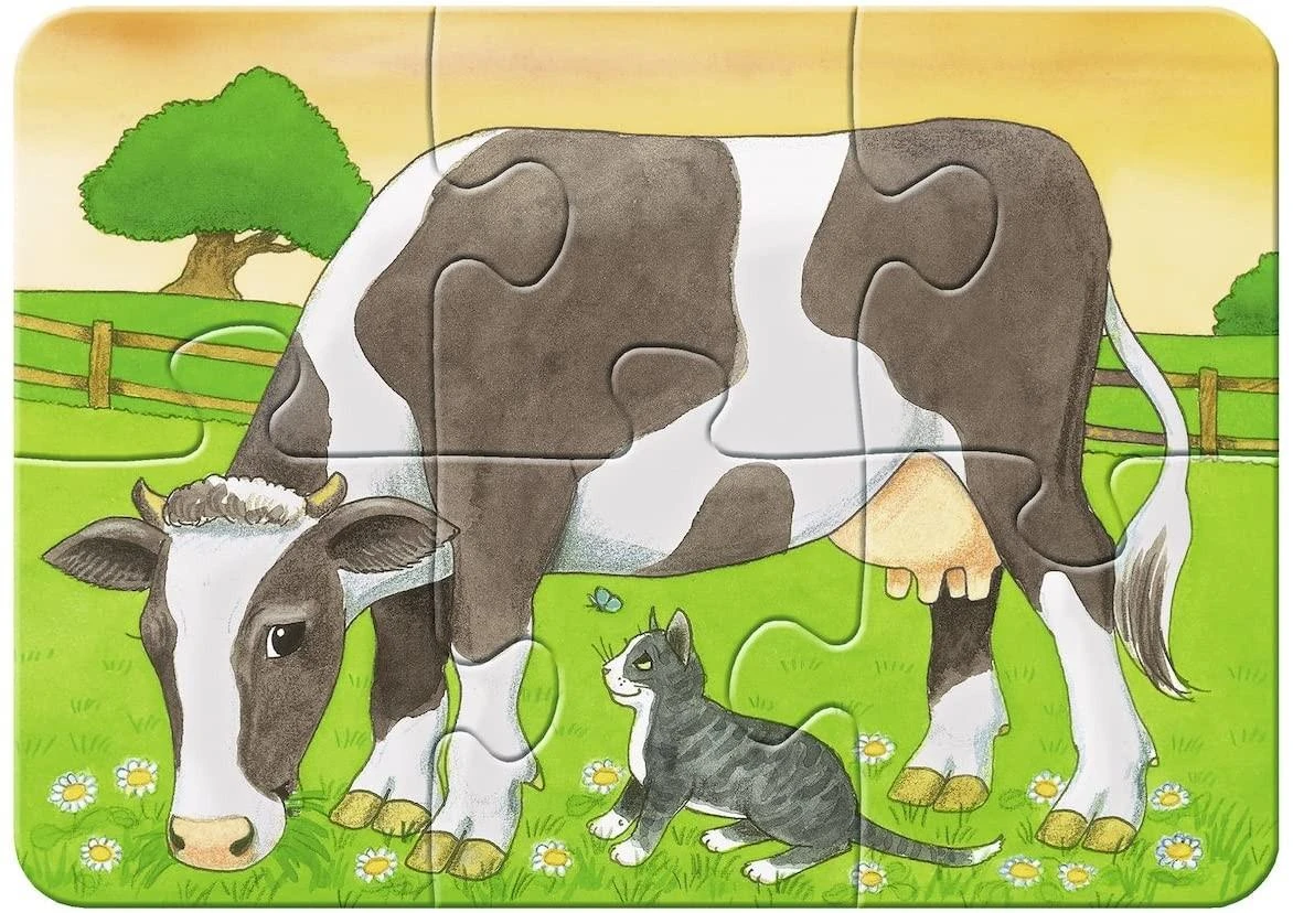 My First Puzzle: Farm Animals Puzzle - RAVENSBURGER dėlionė