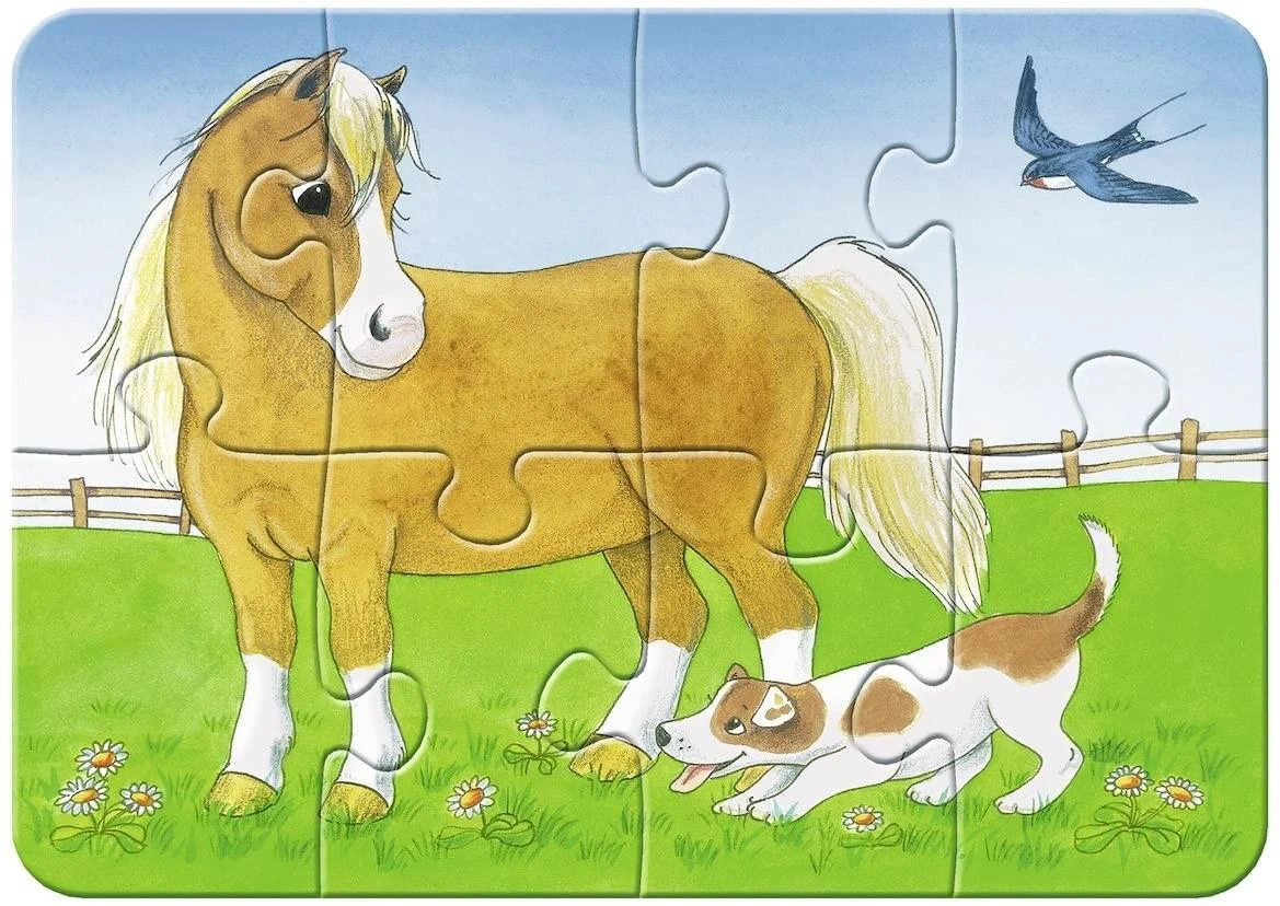 My First Puzzle: Farm Animals Puzzle - RAVENSBURGER dėlionė