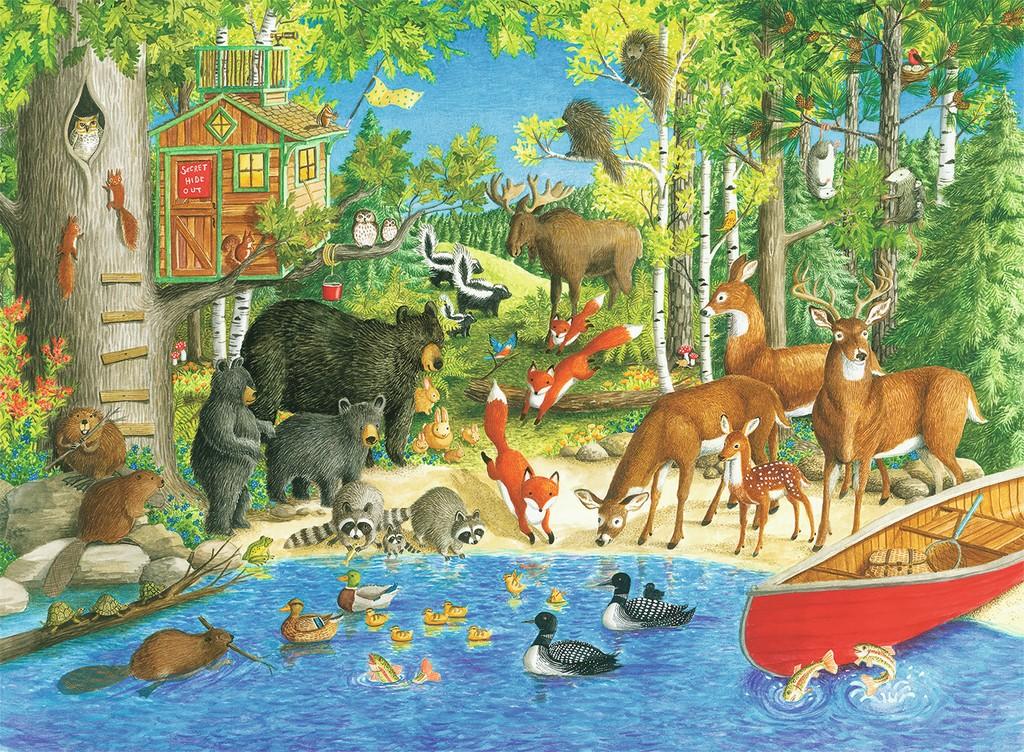 Ravensburger Dėlionė 200 vnt. - Miško draugai aprašymas - Prekės nuotrauka