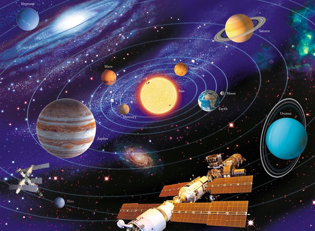 Ravensburger Dėlionė 200 vnt. - Saulės sistema aprašymas - Prekės nuotrauka
