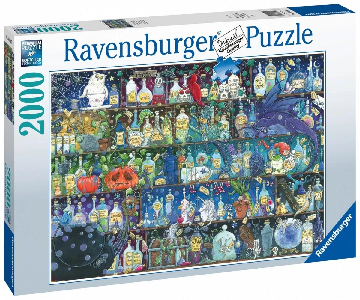 Ravensburger Dėlionė 2000 vnt. - Spintelė su nuodais