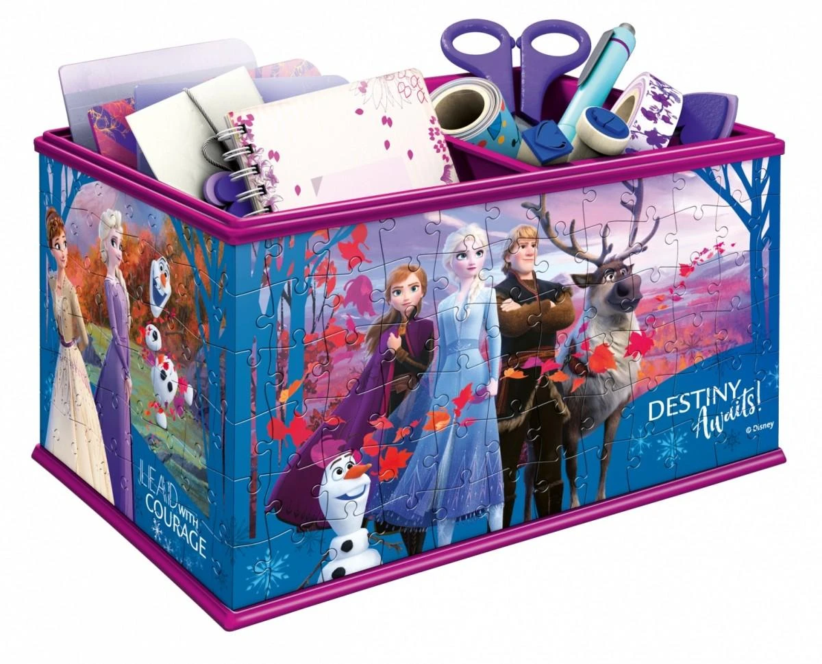 3D Puzzle Disney Frozen II Storage Box 216 Pieces - RAVENSBURGER dėlionė