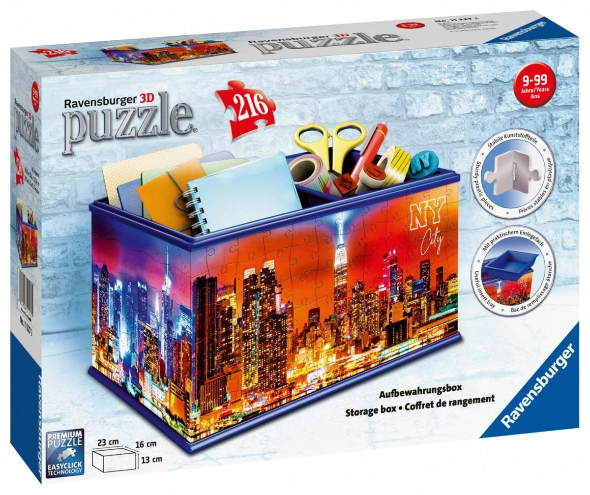 RAVENSBURGER dėlionė-daiktadėžė NY Panorama, 216d., 11227