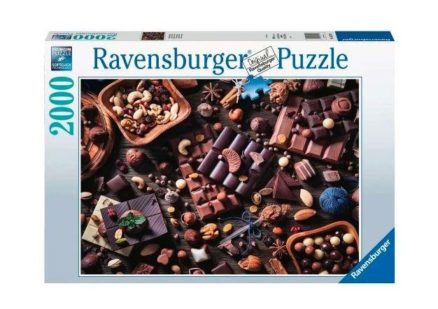 Ravensburger Dėlionė 2000 vnt. - Šokolado rojus aprašymas - Prekės nuotrauka