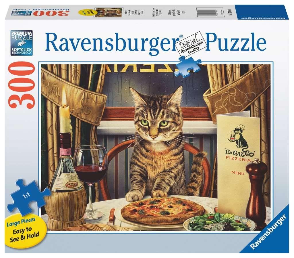 Dėlionė Ravensburger Kartelis 2D Didįjį spalvų formatą į vieną 300 elementų